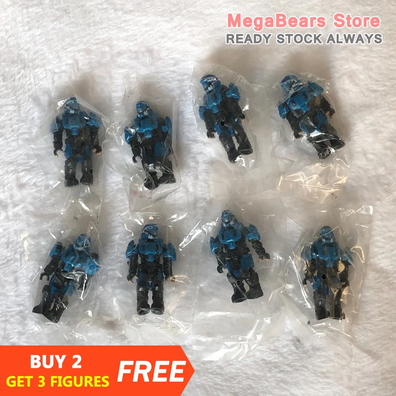 Экшн-фигурки Mega Bloks svux Halo Drop Pod UNSC ODST 8 новые неиспользованные строительные блоки