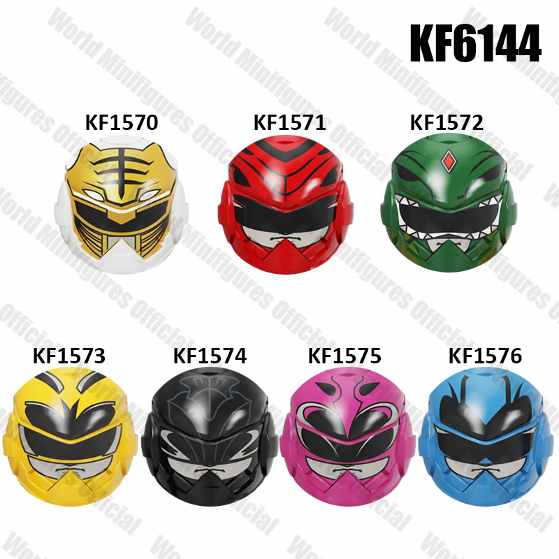 Kf6144 In Stock Nuovi Film Building Blocks Mini Action Figure Blue Green Solider Giocattoli Educativi Per Bambini Per Bambini Head Bricks