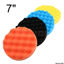 4 шт. 7 дюймов Полировка Губка колодки комплект для автомобиля полировщик буфера 828 продвижение