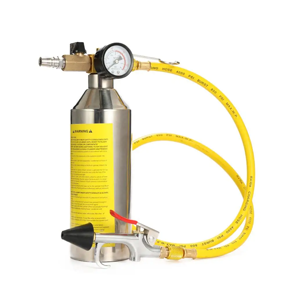 

Car Air Conditioning Pipe Cleaning Machine Refrigeration System Stainless Pipeline Washer Tool Free Maintenance Washer Bottle