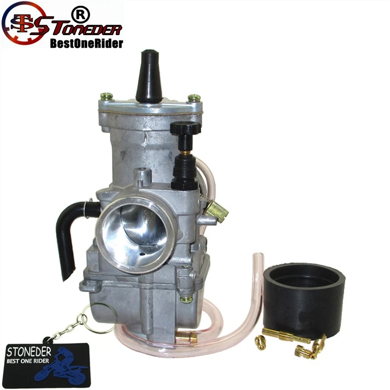 Плоский карбюратор STONEDER PWK 32 мм для двигателя Yamaha Honda Suzuki Kawasaki 200cc 250cc 300cc |