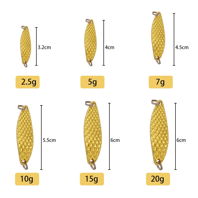 Рыболовная ложка, рыболовные приманки, вес 2,5-20 г, приманка для ловли окуня, высокоотражающий светильник, высококачественный металлический Спиннер, искусственная
