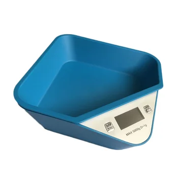 

Pet Food Scale Cup For Dog Cat Feeding Bowl Kitchen Scale Measuring Bowl Cup ABS Pet Food Scale LED Display Models