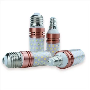 

100pcs E14 E27 8W 12W 16W LED Corn light Bulb SMD2835 LED Bulb 220V 3 Color Temperatures Integrated LEDs Candle light Spotlight