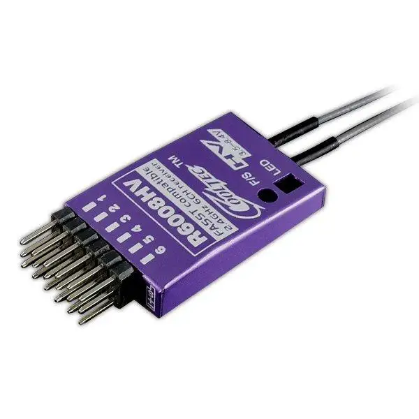 Совместимый приемник Cooltech RFA04A R6008 R7008HV SBUS Futaba Fasst 2 4G 8ch 6EX T8FG T10C T12FG 14SG 16SG 16SZ 18SZ 18MZ