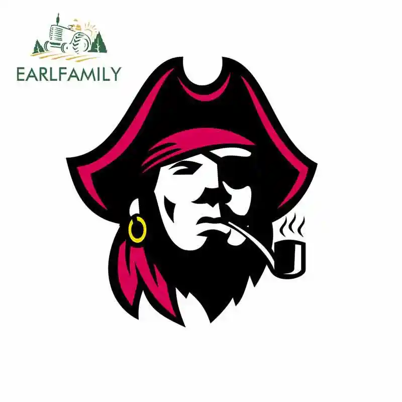 EARLFAMILY 13 см x 11 9 для курительной трубки ретро пиратские автомобильные наклейки и