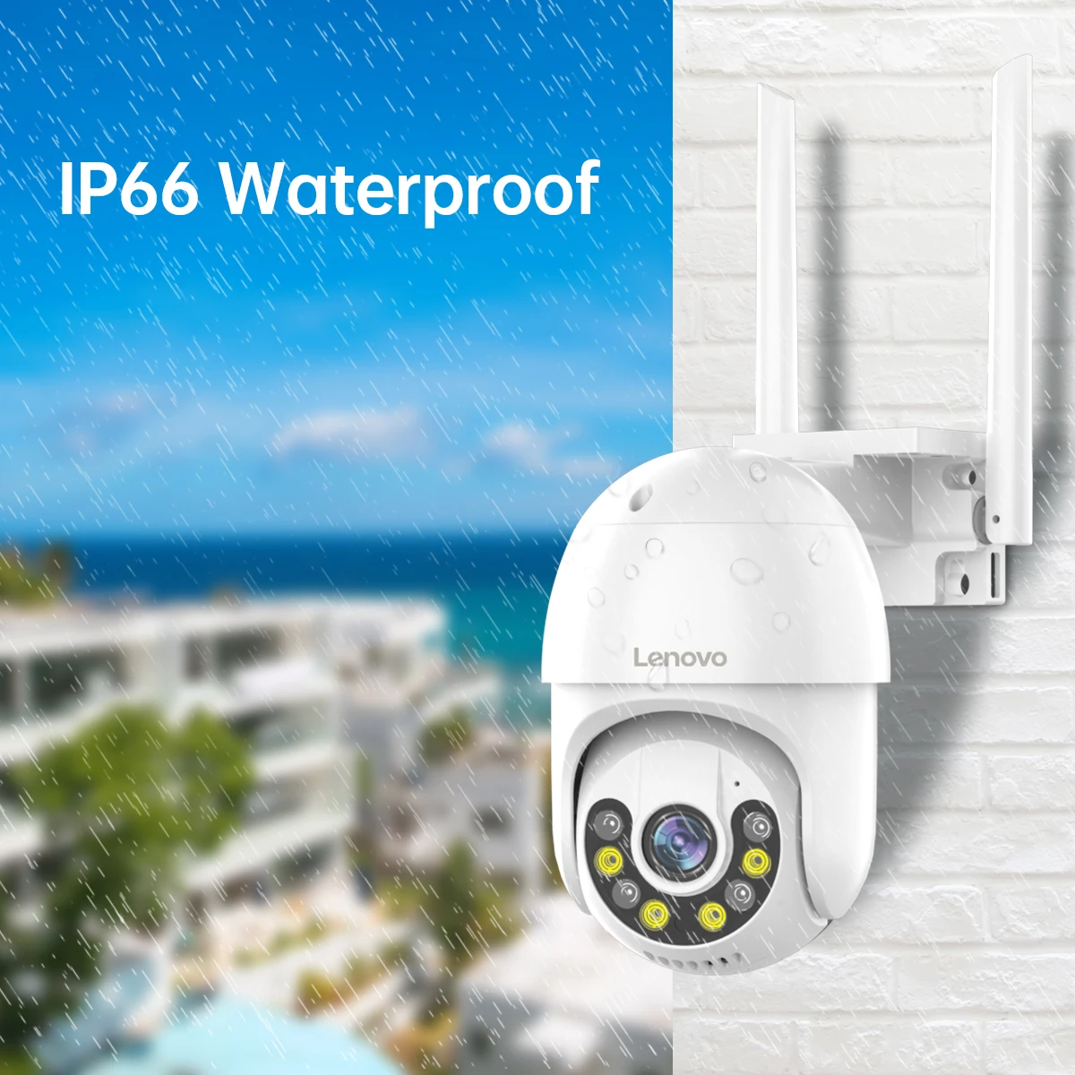 Lenovo 3mp/5mp Ptz Wifi Ip Camera Ai Security Camera Wireless Audio