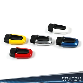 

Start Stop Button Case For Porsche 911 Cayenne Panamera Remote Keyless Entry Passive Smart Key Cover Ignition Switch Shell