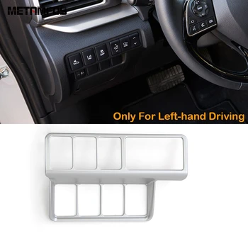 

For Mitsubishi Eclipse Cross 2017-2019 2020 Head Light Lamp Control Switch Cover Trim Decoration Frame Accessories Car Styling