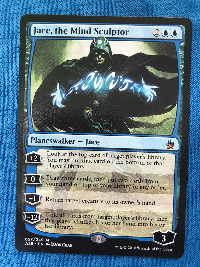 Jace the Mind Sculptor A25 голограмма Магика ProxyKing 8 0 VIP прокси-карты для сбора каждой