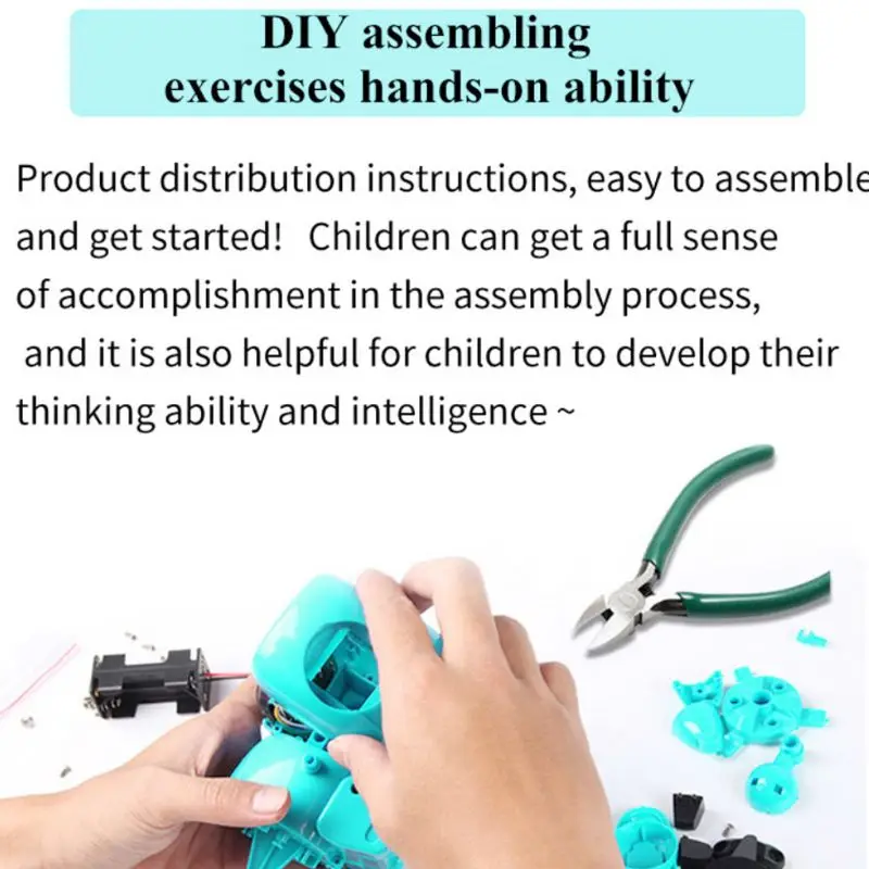 Интеллектуальный индукционный робот DIY электрические роботы с датчиком жестов Избегайте 03KD