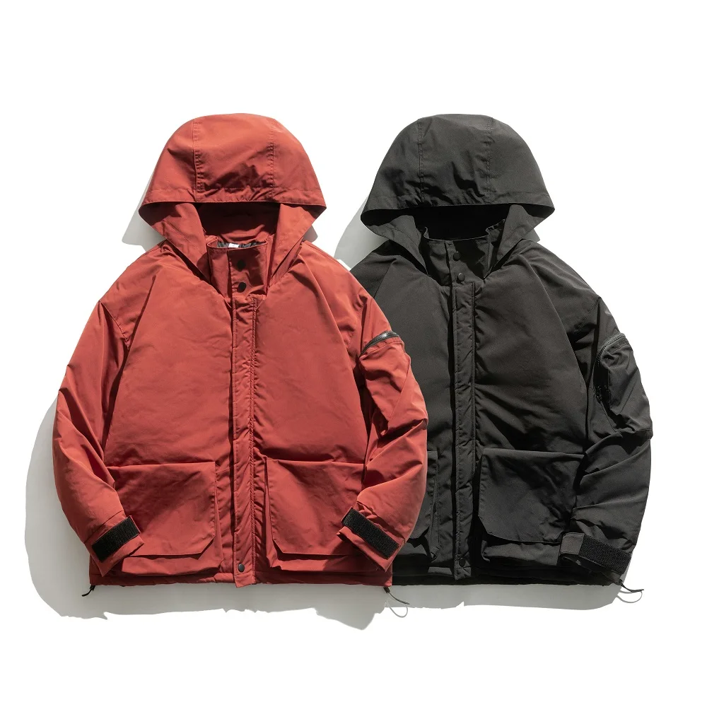 

Hong Kong style winter cotton clothes loose lovers bread clothes cotton-padded jacket male and female students hooded padded jac