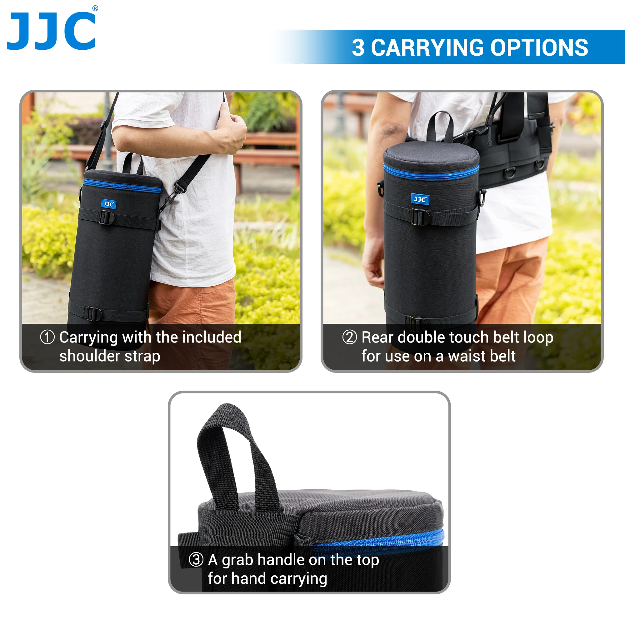 Bolsa de Armazenamento Lente para Sony Jjc à Prova Oss para A7iii Dwaterproof Água Câmera Case 200-600mm f - 5.6-6.3g A7c A6400 A7riii A7riv A7ii fe - Image 6