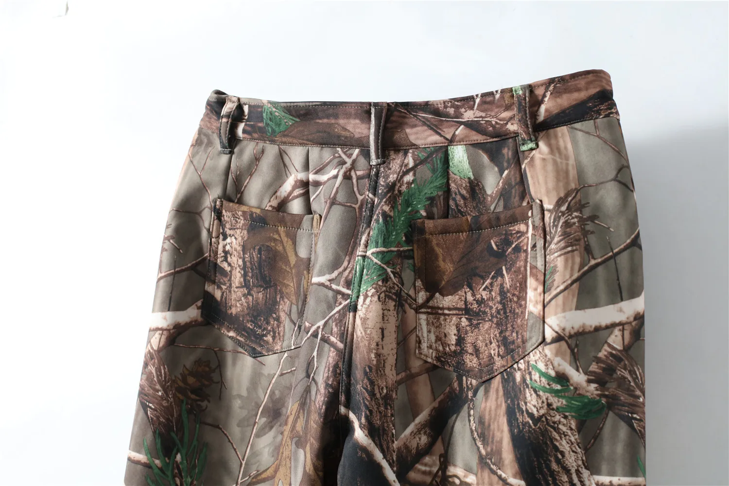 Ma fan bu yi 18 Autumn And Winter New Products Chinese-style Ethnic-Style Men's Casual Camouflage Pants Straight-leg Pants plus