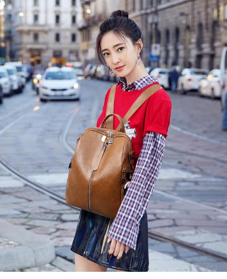 Многофункциональный женский рюкзак, женский рюкзак, маленький школьный рюкзак для девочек-подростков