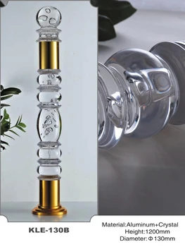 

Freeshipping 1200mm Dia 130mm Acrylic Archic Royal Pantinated Pole Pillar Baluster Post for Stair and Handrail