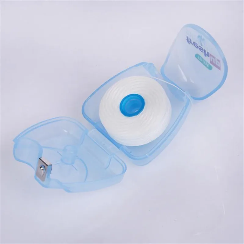 Dental Floss Sticks 50M Peppermint flavor for Oral Hygiene