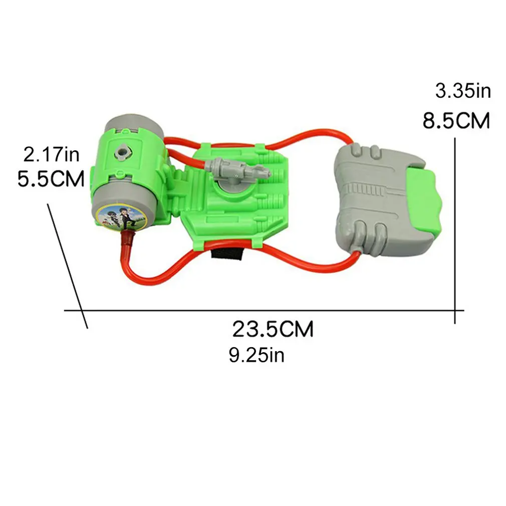 Детский ручной водяной пистолет, летний детский пульверизатор для запястья, водяной пистолет, Пляжная игрушка для воды, пластиковый ручной водяной пистолет