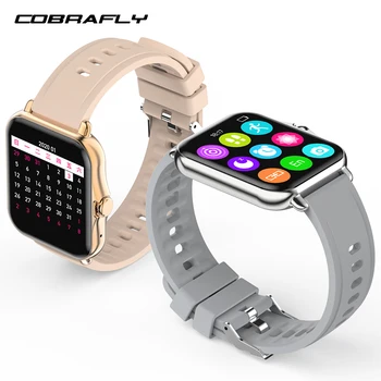 Смарт-браслет Cobrafly для фитнеса с поддержкой Bluetooth, 1,69 дюйма, HD-экран, спортивные часы, мужские и женские часы с монитором сердечного ритма и Э...