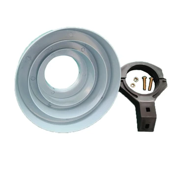 

C band aluminum Conical Scalar Ring Kit bracket 100% aluminum Conical scalar ring C Band LNB holder for offset antenna no lnb