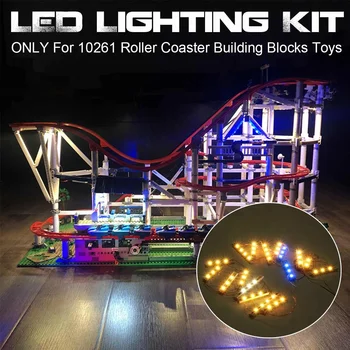 

LED Light Lighting Kit Only for for 10261 for Roller for Building Blocks Toy Bricks (Model Not Included)
