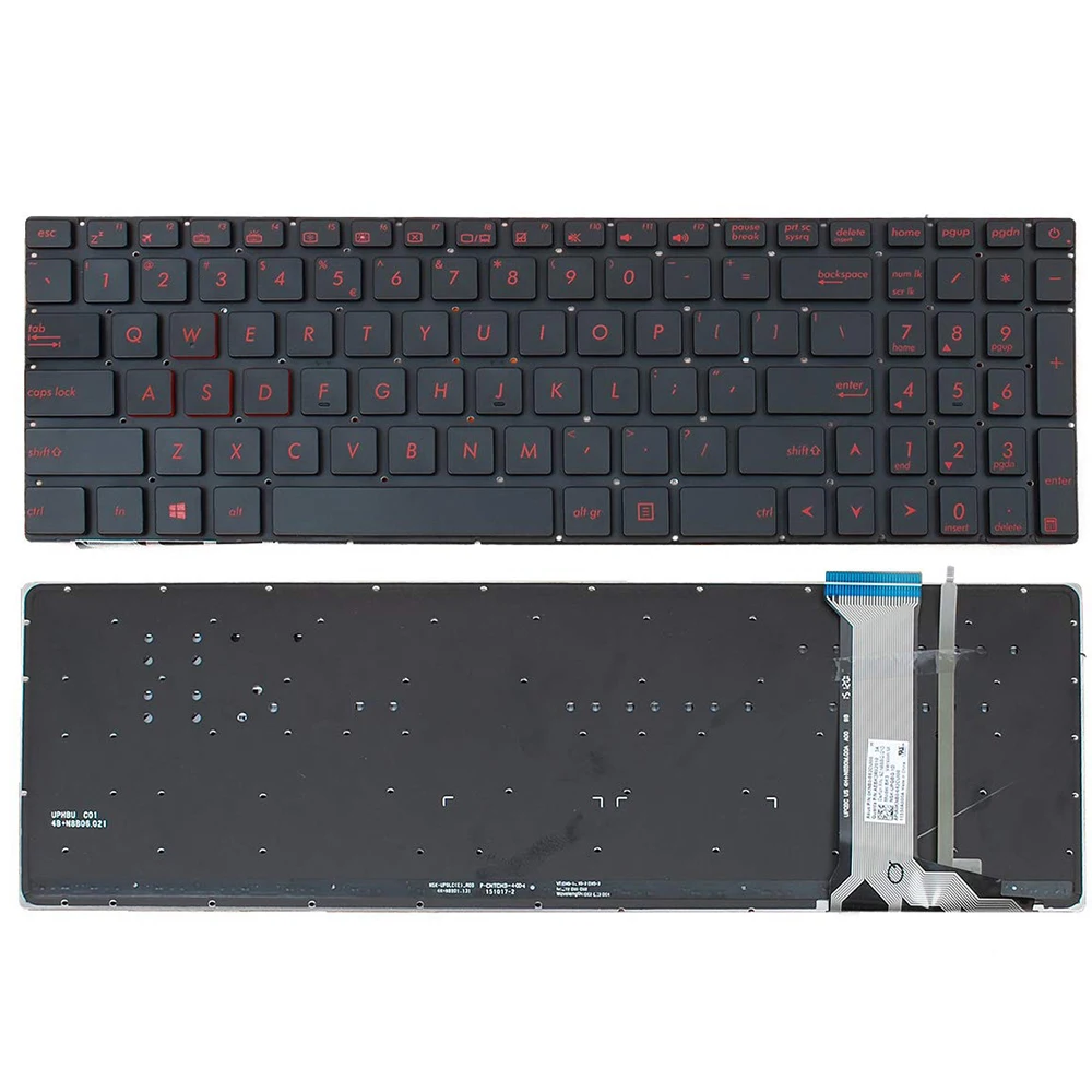 Новая клавиатура для ноутбука Asus G551 G551J G551JK G551JM G551JW G551JX G551VW N551 N551J N551JB N551JK с