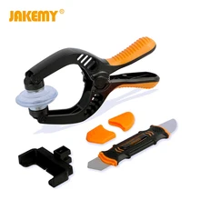 JAKEMY 2 en 1, alicates de apertura de la pantalla del teléfono LCD, herramientas de palanca, Kit de reparación de teléfono móvil, Ferramenta para IPhone 7 6 5s, Samsung Ipad