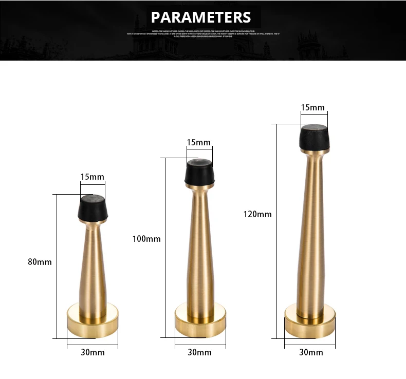 Kak-trava de porta de banheiro de latão,