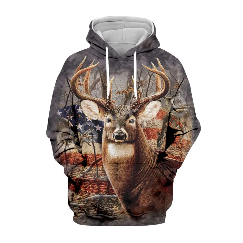 Skup Tessffel Hunter zwierząt Camo moda dres 3d print bluzy z kapturem bluzy kurtka mężczyzna kobiet kolorowe casual Harajuku type9