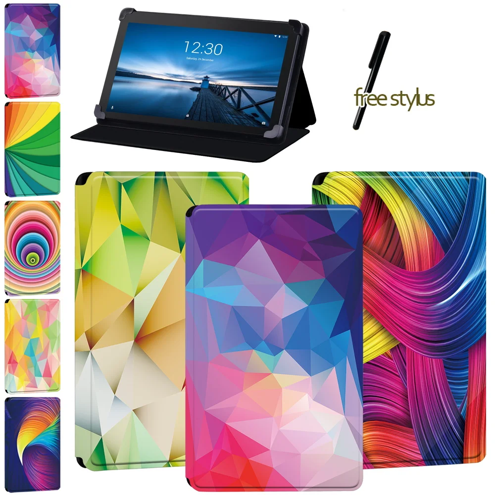 

Чехол-книжка для планшета Lenovo Tab E7/Lenovo Tab E10/Lenovo Tab E8-высококачественный кожаный защитный чехол с акварелью и ручкой