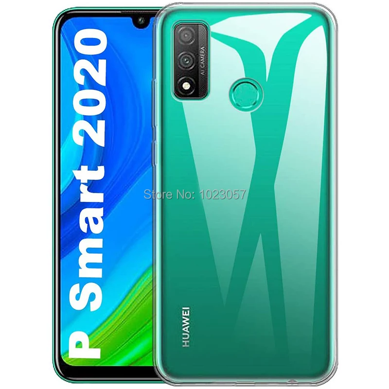 Чехол для Huawei P Smart 2020 6 21 Мягкий Силиконовый ТПУ чехол-накладка чехол телефона 9X Pro