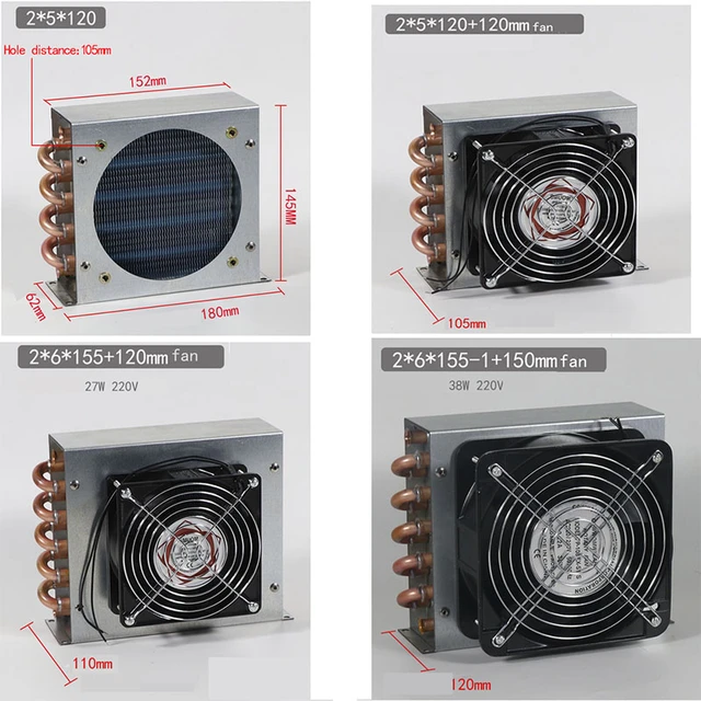 Aluminum Heat Exchanger | Condenser Coil Copper | Copper Tube Exchanger -  Aluminum Tool - Aliexpress