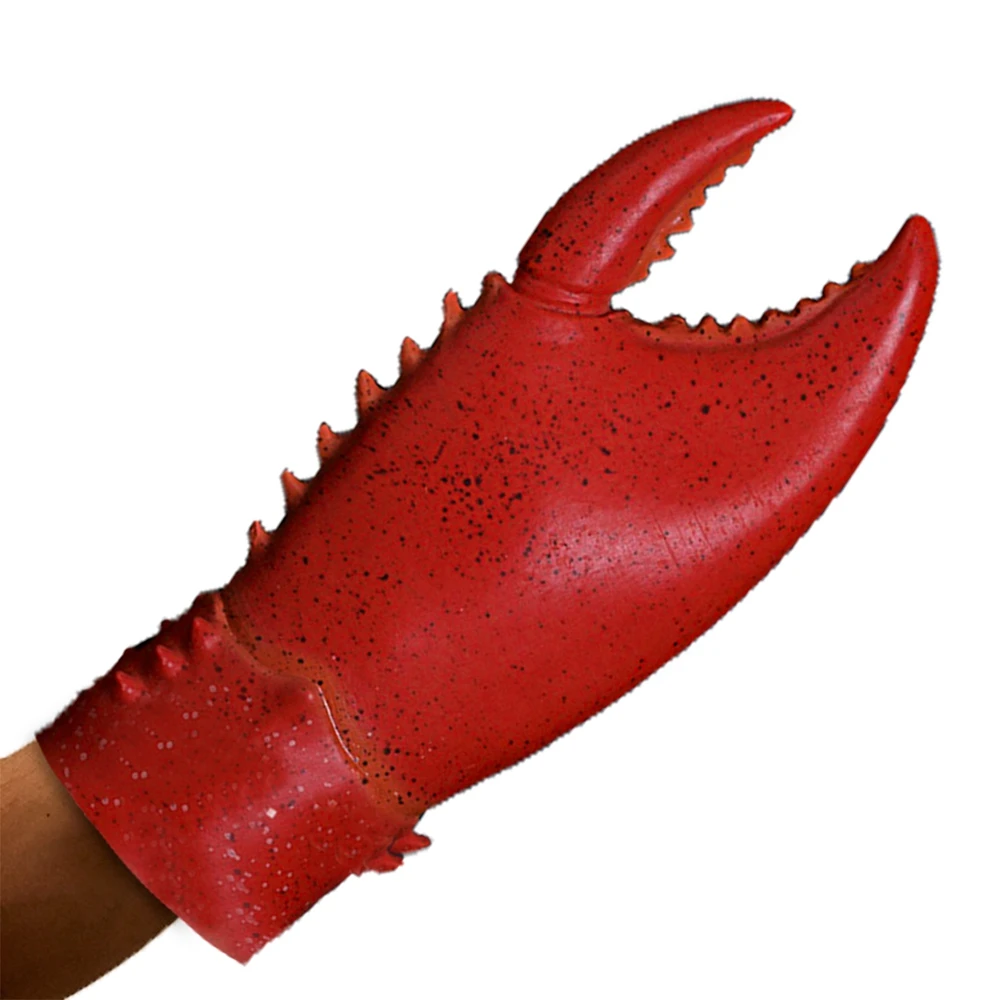 Halloween Lobster Crab Claws Gloves Cosplay Mask