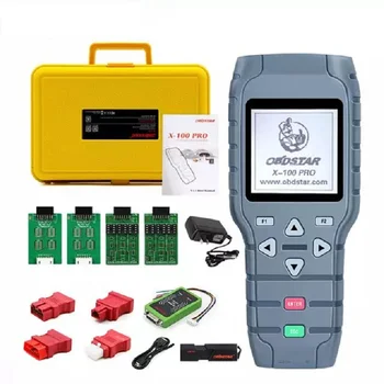 

OBDSTAR X100 X-100 PRO Auto key programmer (C+D+E) With EEPROM Adapter IMMO Odometer Correction OBD Software Tool