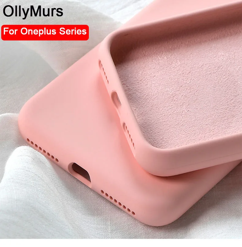 

For Oneplus 7 Pro Case Soft Gel Rubber Liquid Silicone Case On for OnePlus 6T One Plus 7Pro Case Back Cover For Oneplus 6 Cases