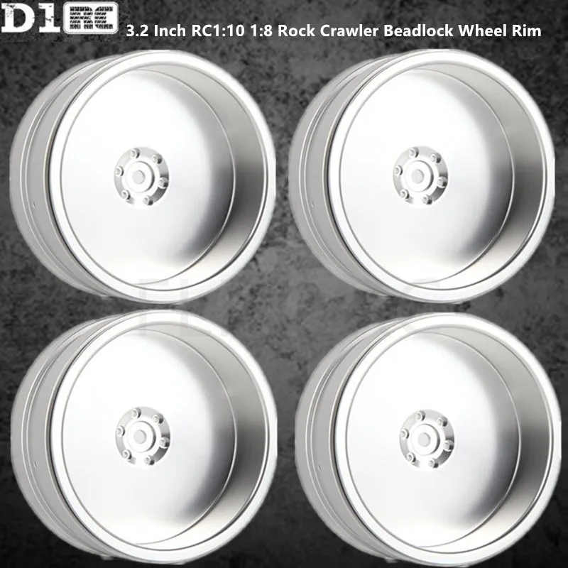 

4pcs D1RC 3.2 Inch 1:8 RC Crawler off road car Beadlock Wheel Rim with high quality and good performance