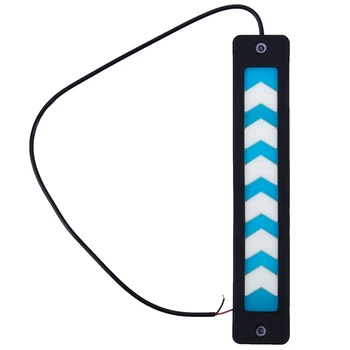 

COB daytime running light silicone daytime running lights car led universal soft light bar lights ice blue