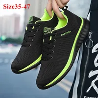 Men Women Knit Sneakers Breathable Athletic Running Walking Gym Shoes 1