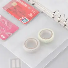 1 набор прозрачных переплетных листов A5 Размер Внутренняя Обложка для страниц блокнот дневник планировщик офисные принадлежности