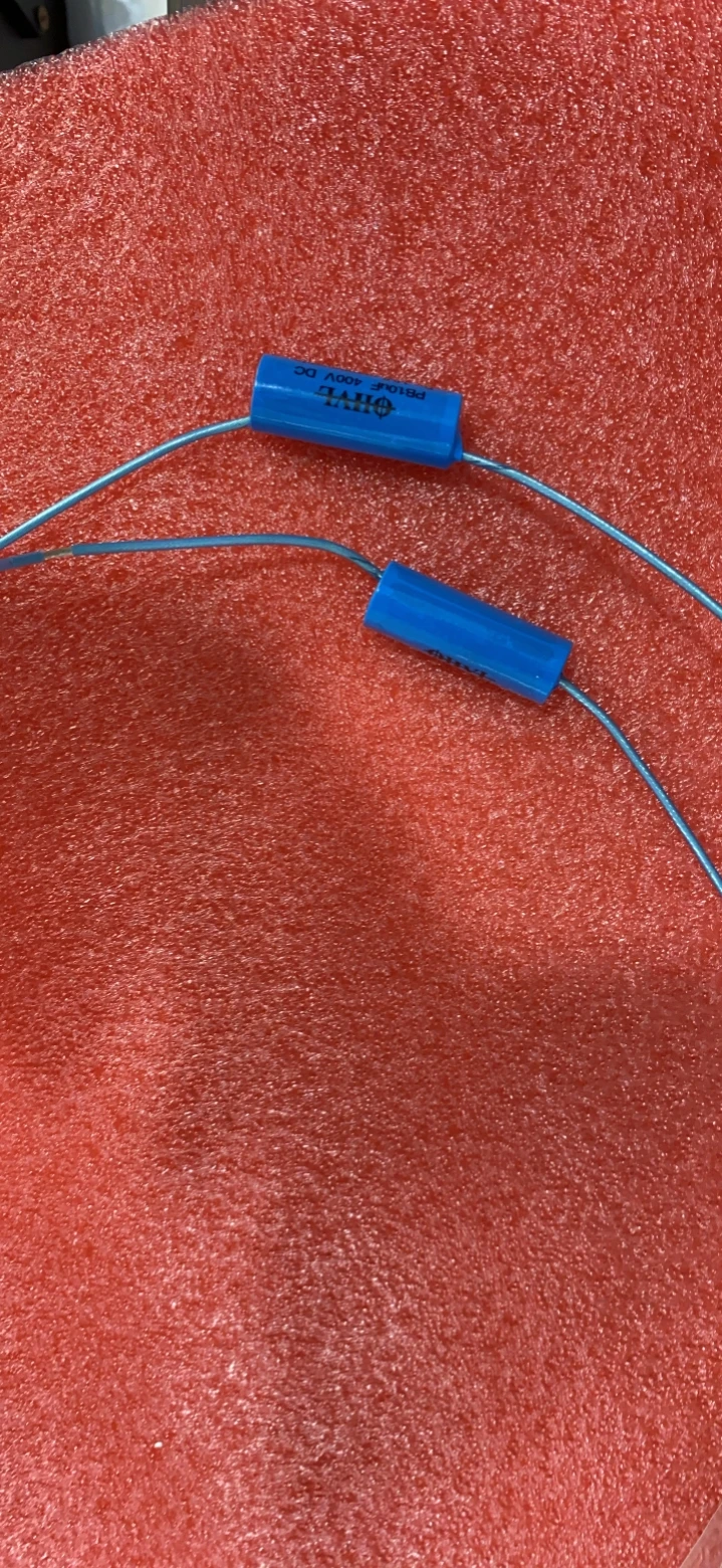 Оригинальный высокочастотный конденсатор 2 2/3 3/4 7/6.8UF400V с серебряной пленкой |