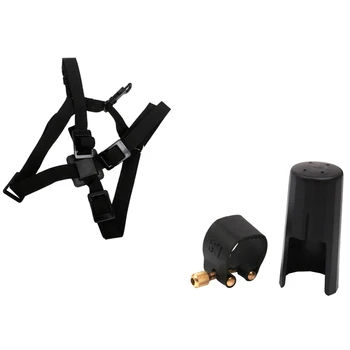 

Comfortable Backpack Sax Strap Mouthpiece Cover Ligature for Sax Accessory