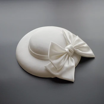 

Ladies Fascinators Millinery Hat Party Wedding Hat Wide Brim Fedora Kentucky Derby Headpiece Church Hair Accessories