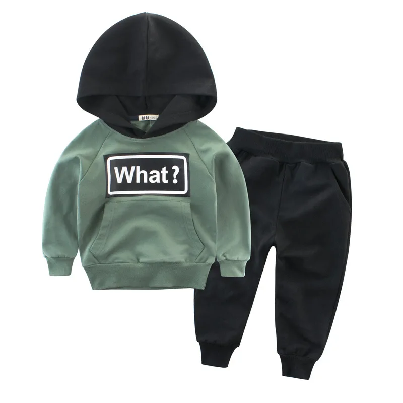 2PCS Boys Outfits Baby Boy Clothes For Kids Clothing Toddler Child Jogging Garcon Casual Sports Suit Children Kid Suits | Детская одежда