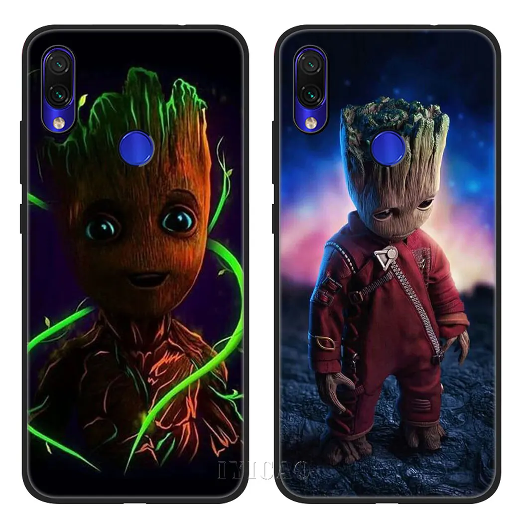 IYICAO Marvel "," I Am Groot "Мягкий силиконовый чехол для Xiaomi Redmi Go S2 K20 6 Pro 8A 7 7A 6A 5A 4A 5 Plus 4X чехол
