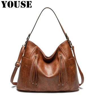 

YOUSE Brand 2020 New Fashion Simple and Generous Women's Bag Versatile Temperament Women's Handbag One-shoulder Cross-body Bag