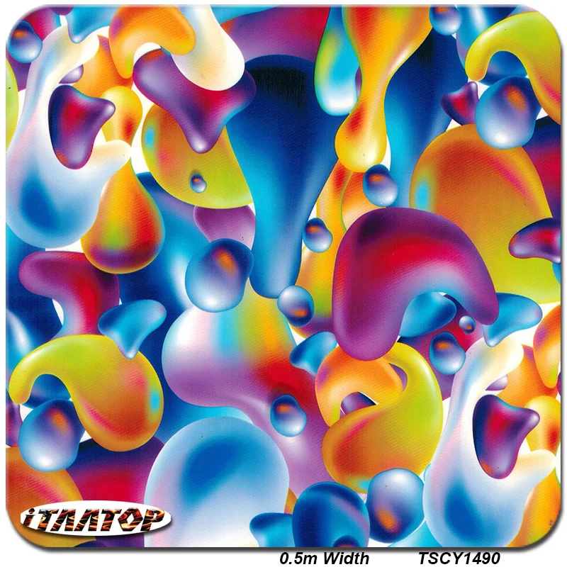 Hydro Dipping Film TSCY1490 0.5m*2m Cartoon pattern water transfer printing film hydrographic |