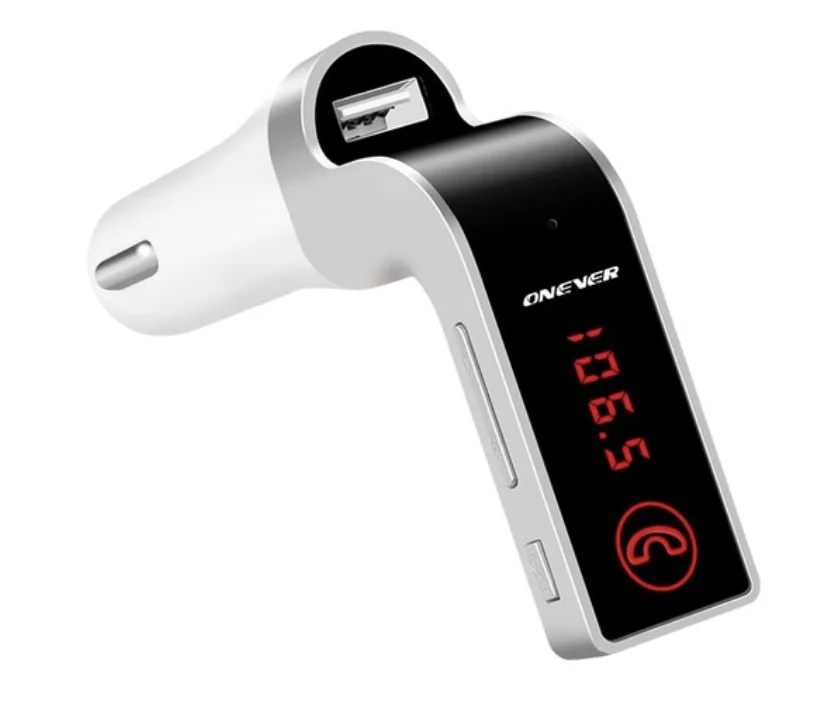 Хэндс-фри 4-в-1 Беспроводной Bluetooth FM передатчик G7+ AUX модулятор Автомобильный комплект MP3-плеер SD USB ЖК-дисплей автомобильные аксессуары - Color Name: 3