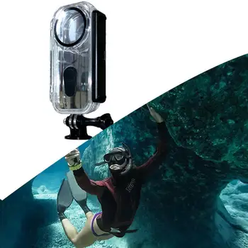 

Waterproof Housing Case For Insta360 One X Action Case Protective Shell Diving Box Venture Underwater Camera
