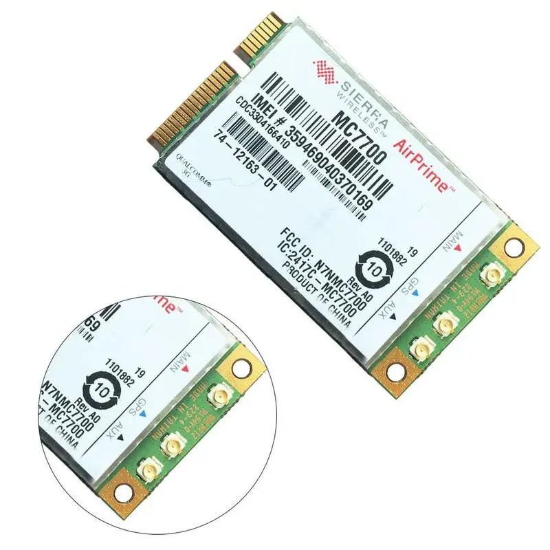 Оригинальная Sierrawireless карта Mc7700 поддерживает Gps Lte(fdd) 3g/4g модуль