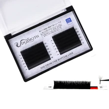 Наращивание ресниц цветение Авто вентиляторы ресницы авто вентилятор Магнитный Камелия 2D 3D 6D ресницы каждый ряд смешанной длины